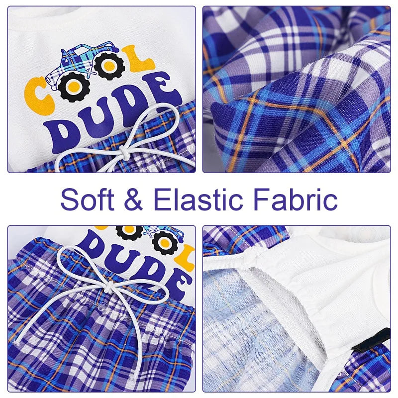 Dog Pajamas Cute Dog Clothes Soft and Stretchy Dog Onesie for Spring Summer Pet Clothes Dog Pjs Dog Outfit Dog Shirts