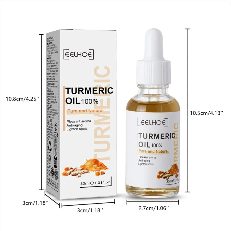 ** Turmeric Brightening and Moisturizing Face Serum Set **