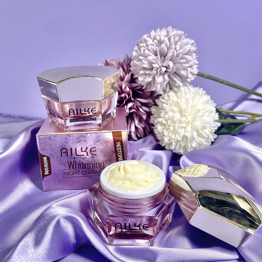 AILKE Face Cream With Hyaluronic Acid For Whitening Moisturizing