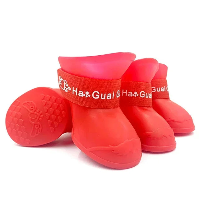 Waterproof Anti-Slip Rubber Pet Shoes for All Dogs