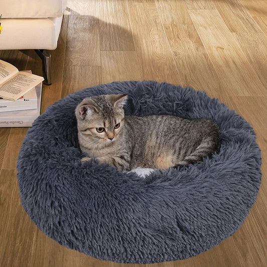 Soft Warm Pet Bed – Cozy Winter Cushion