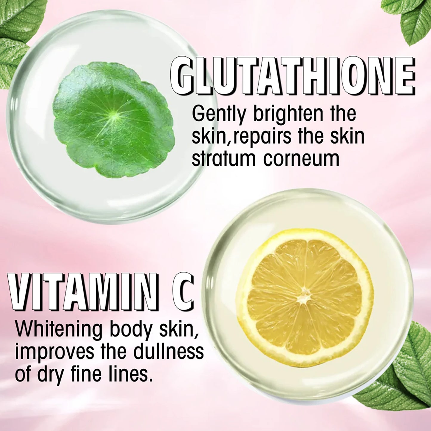 AILKE Vitamin C & Glutathione Brightening Body Lotion for Even Skin Tone and Lightening