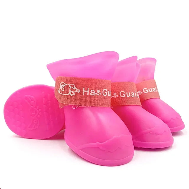 Waterproof Anti-Slip Rubber Pet Shoes for All Dogs