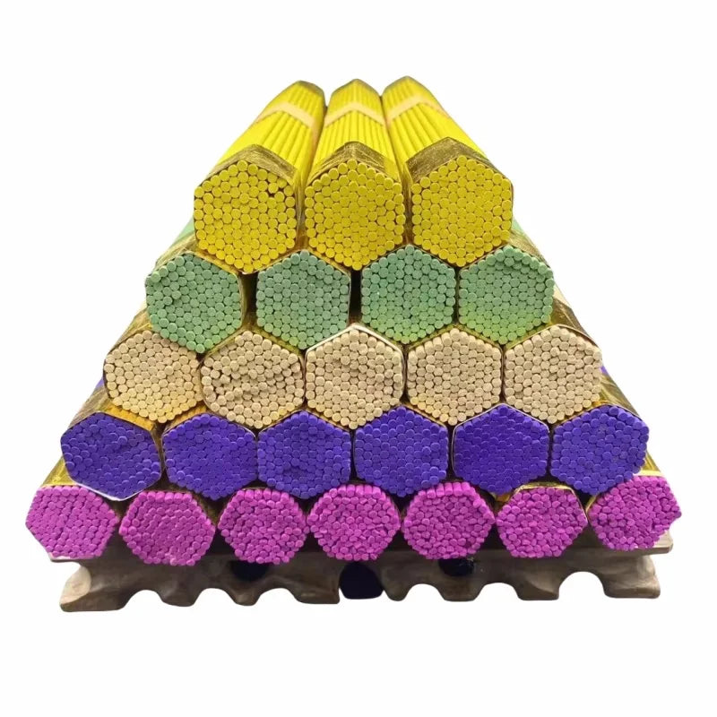 91pcs Natural Sandalwood Incense Stick With Incense Holder Multi-scented For Places Tea Room Yoga Blessing Incense Free Shipping