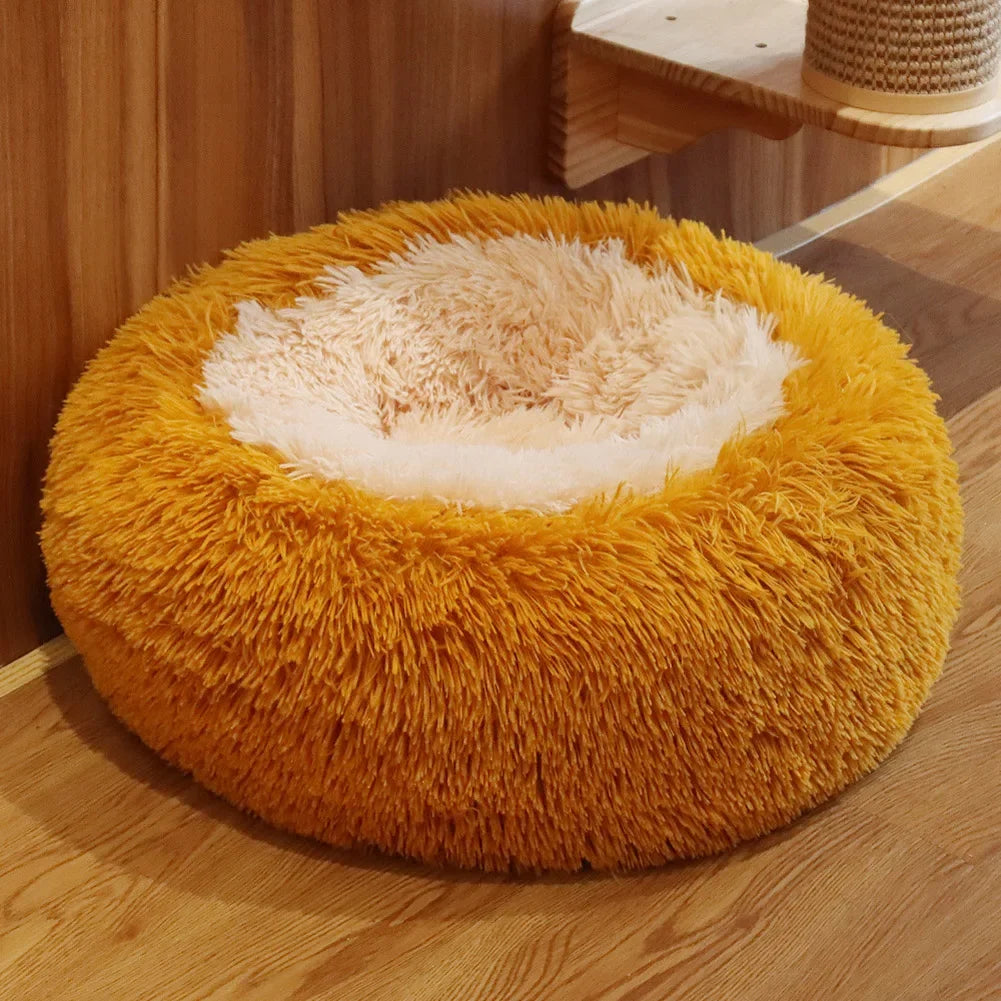 Soft Warm Pet Bed – Cozy Winter Cushion