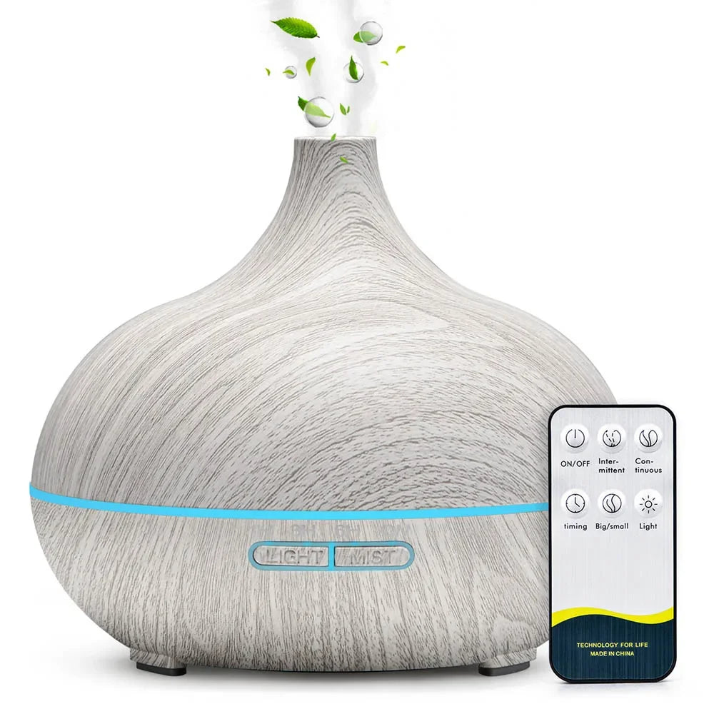 USB-Powered Essential Oil Diffuser with Remote Control