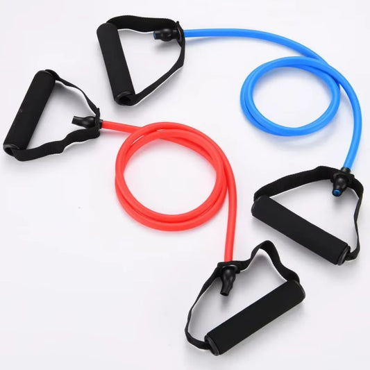 Resistance Band with Elastic Fitness Tube Handles