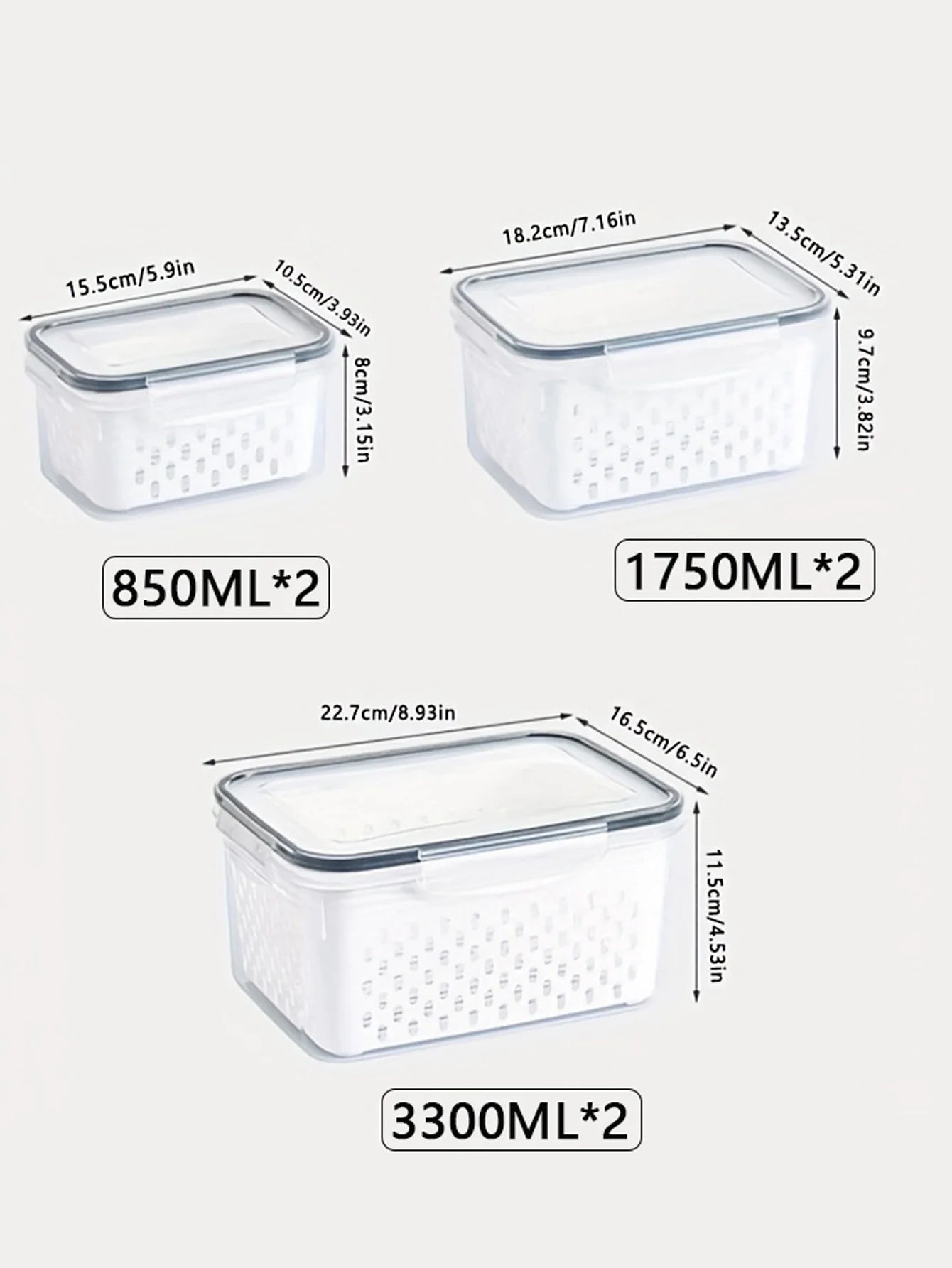 6PCS Set - Premium Leak-Proof Food Storage Containers