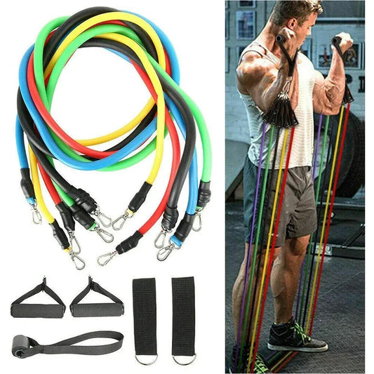 11 Piece Resistance Band Set for Strength Training