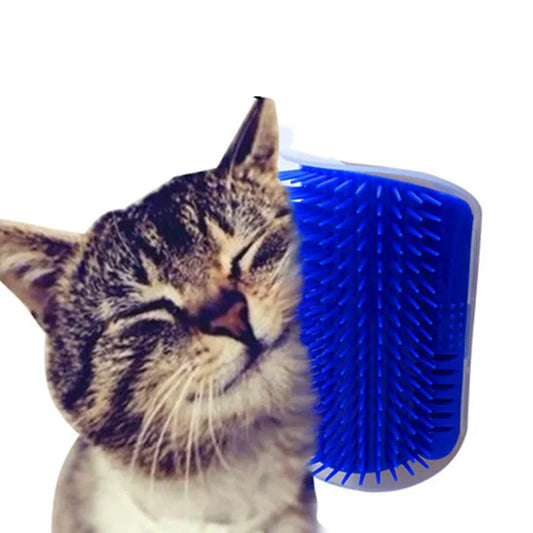 Corner Pet Grooming Brush for Cats and Dogs