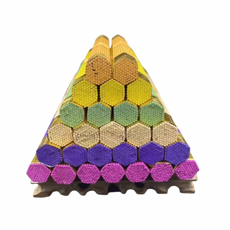 91pcs Natural Sandalwood Incense Stick With Incense Holder Multi-scented For Places Tea Room Yoga Blessing Incense Free Shipping