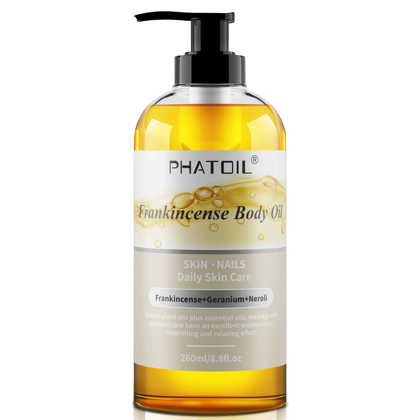 PHATOIL 260ml Body Oil For Skin Care Massage Oil