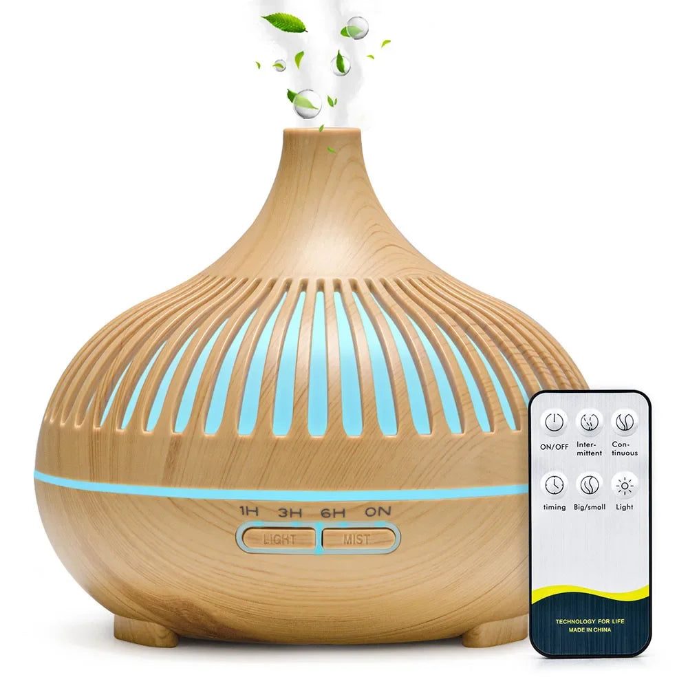 USB-Powered Essential Oil Diffuser with Remote Control