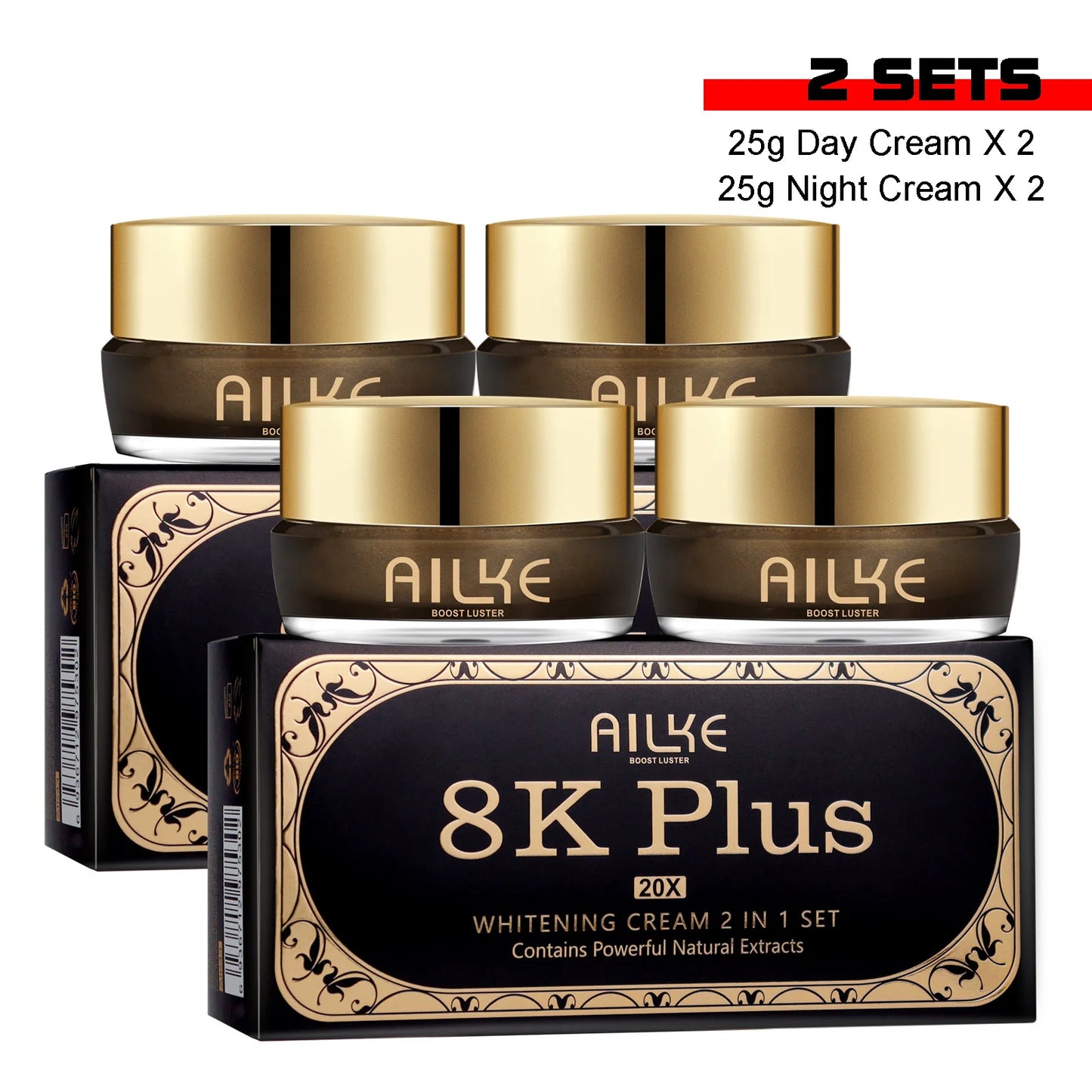 AILKE Whitening Face Cream With Collagen For All Skin Types
