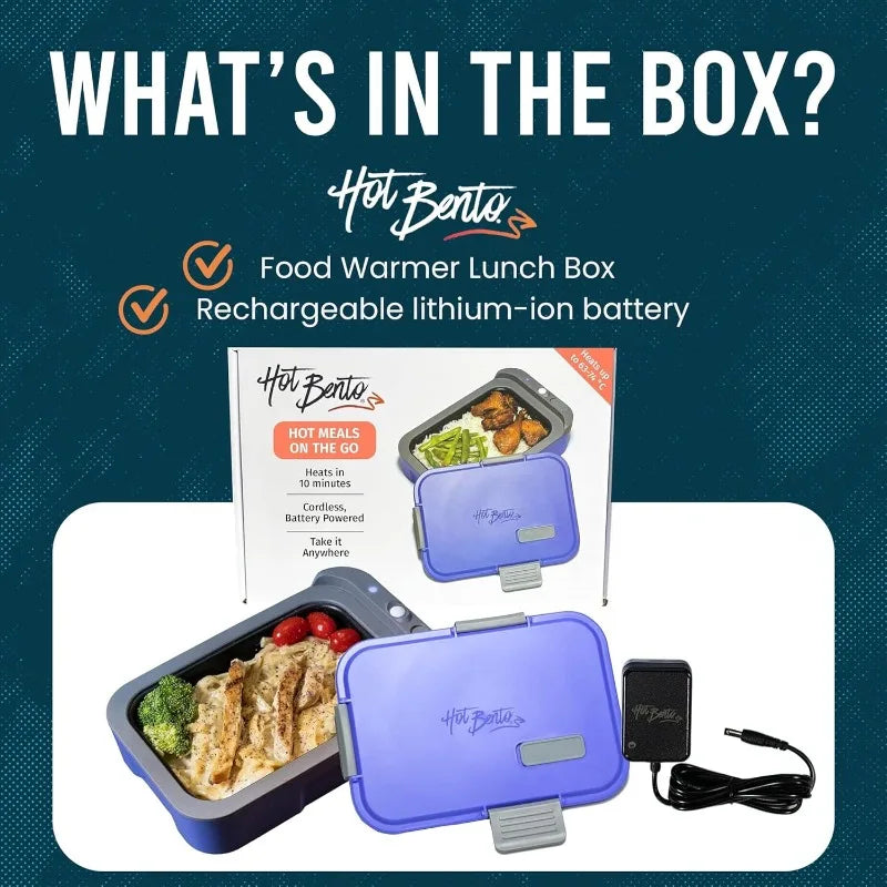 Battery-Powered Self-Heating Lunch Box