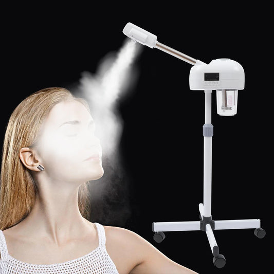 Professional Facial Steamer Machine on Wheels for Skin Rejuvenation