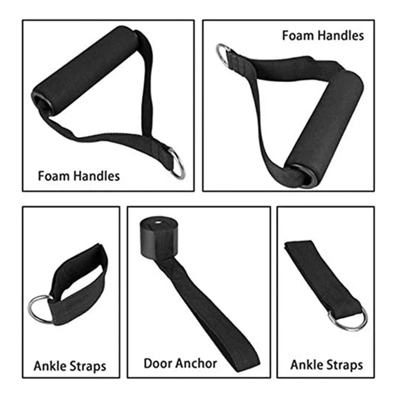 11 Piece Resistance Band Set for Strength Training