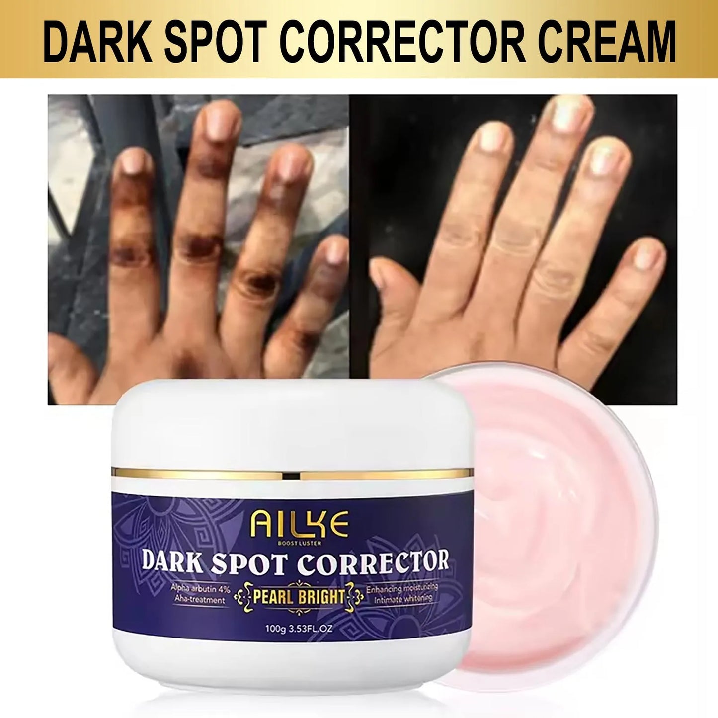 AILKE Double Glutathione & Vitamin C Skin Care Set Brightening Even Skin Tone Smooth Skin Women Cosmetics