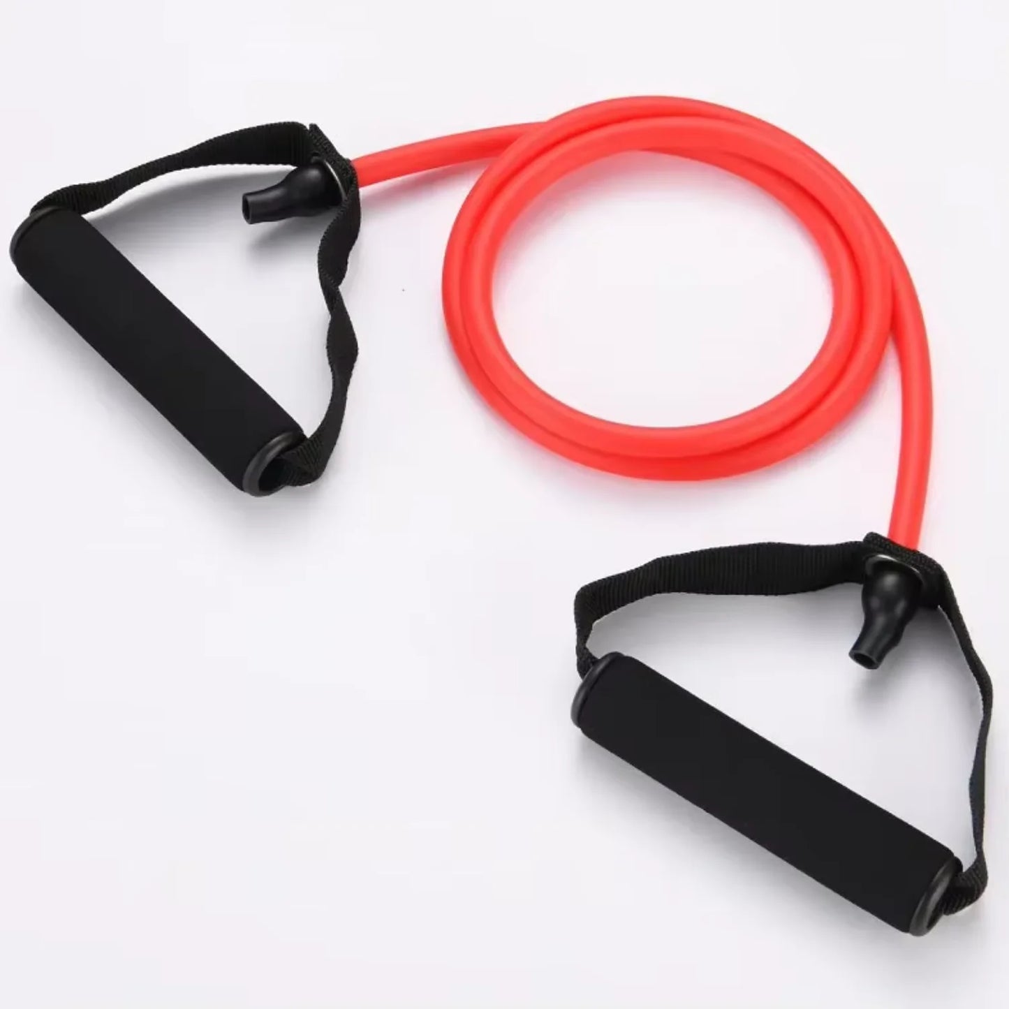 Resistance Band with Elastic Fitness Tube Handles