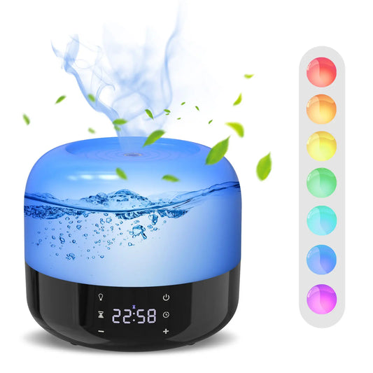 Essential Oil Aroma Diffuser with LED Light