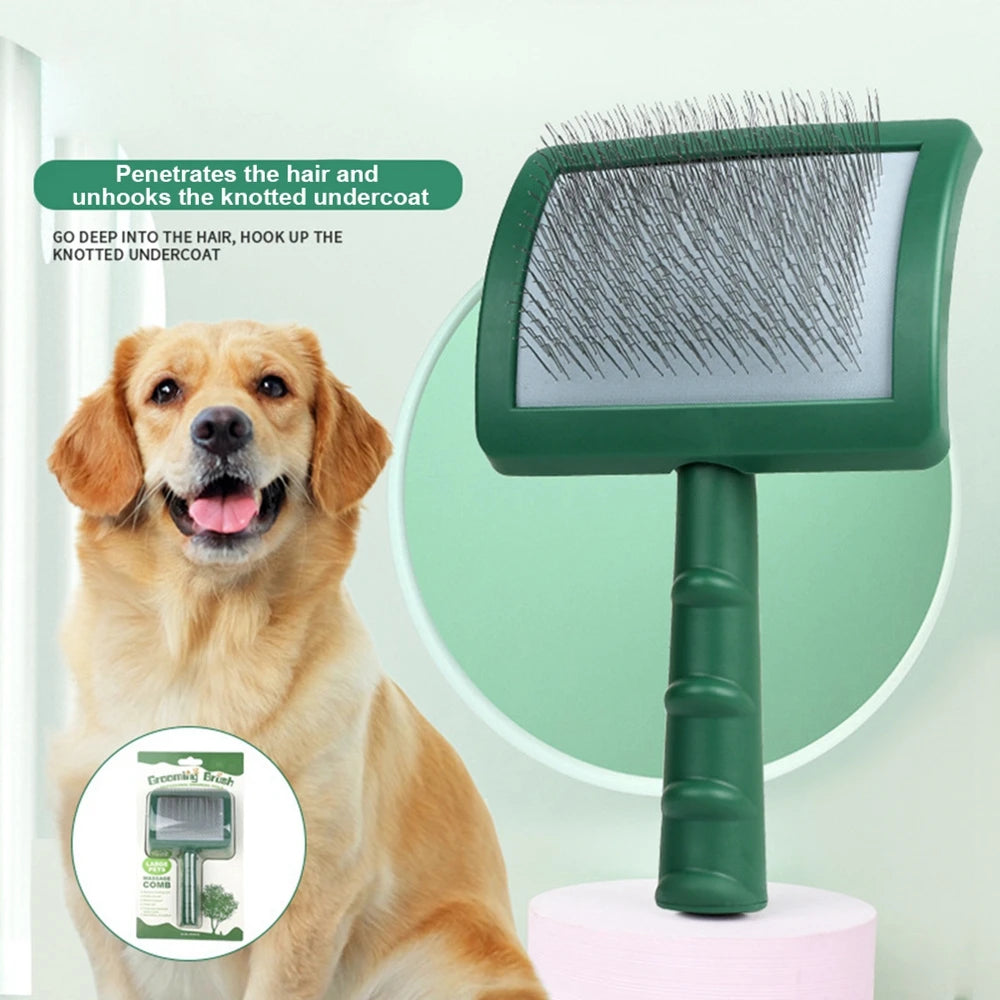 Extra Long Pin Slicker Brush for Pets